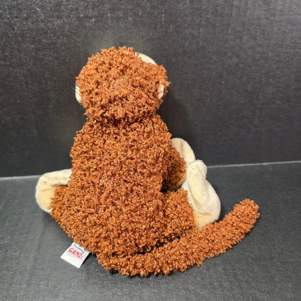 Webkinz Ganz Cheeky Monkey Plush Brown Tan Stuffed Animal‎ 8